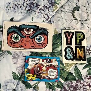 1988 Topps Pee Wee's Playhouse 1 Card And Peewee Real Cool Secret Disguise